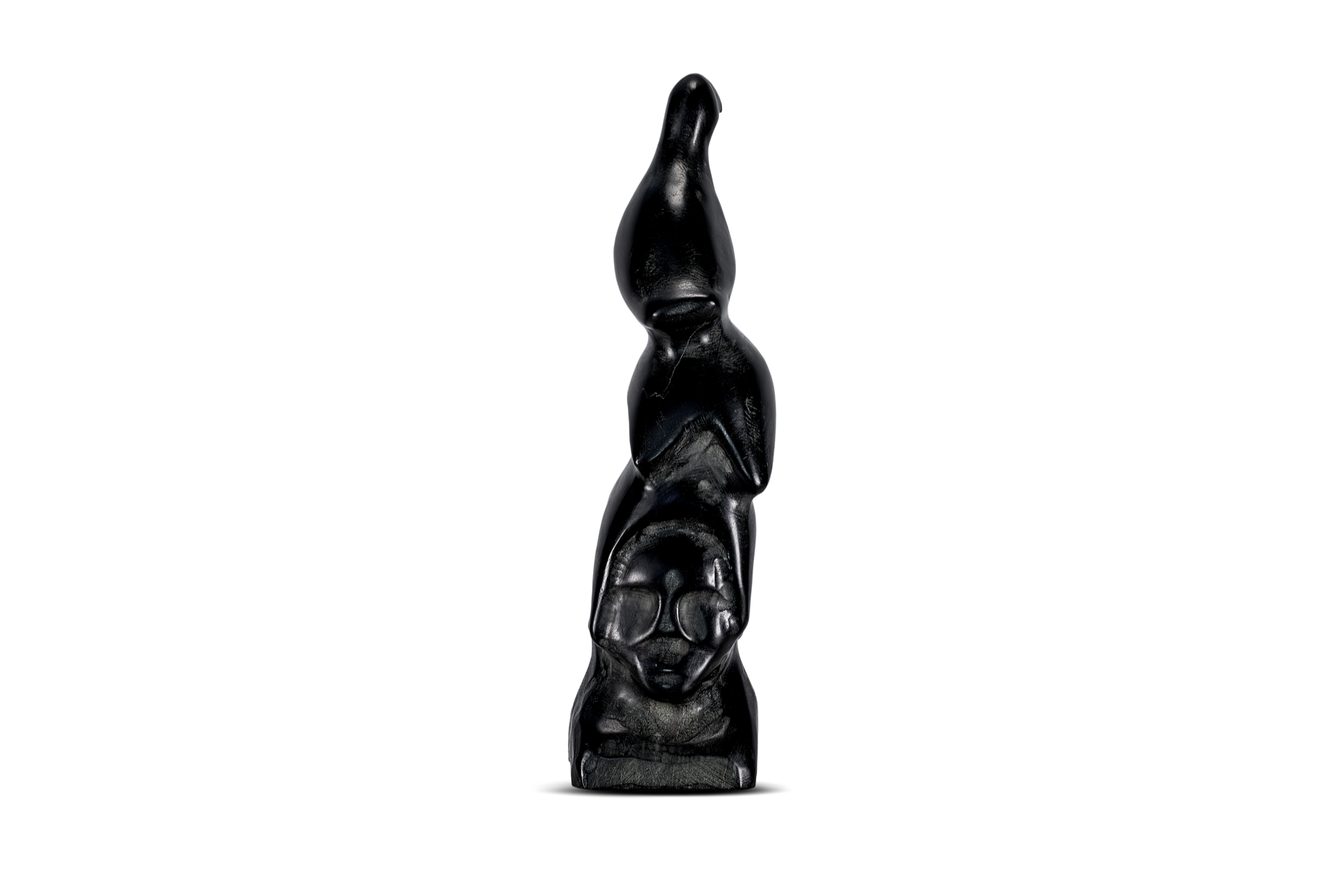 Isolated Inuit Sculpture asset 0119