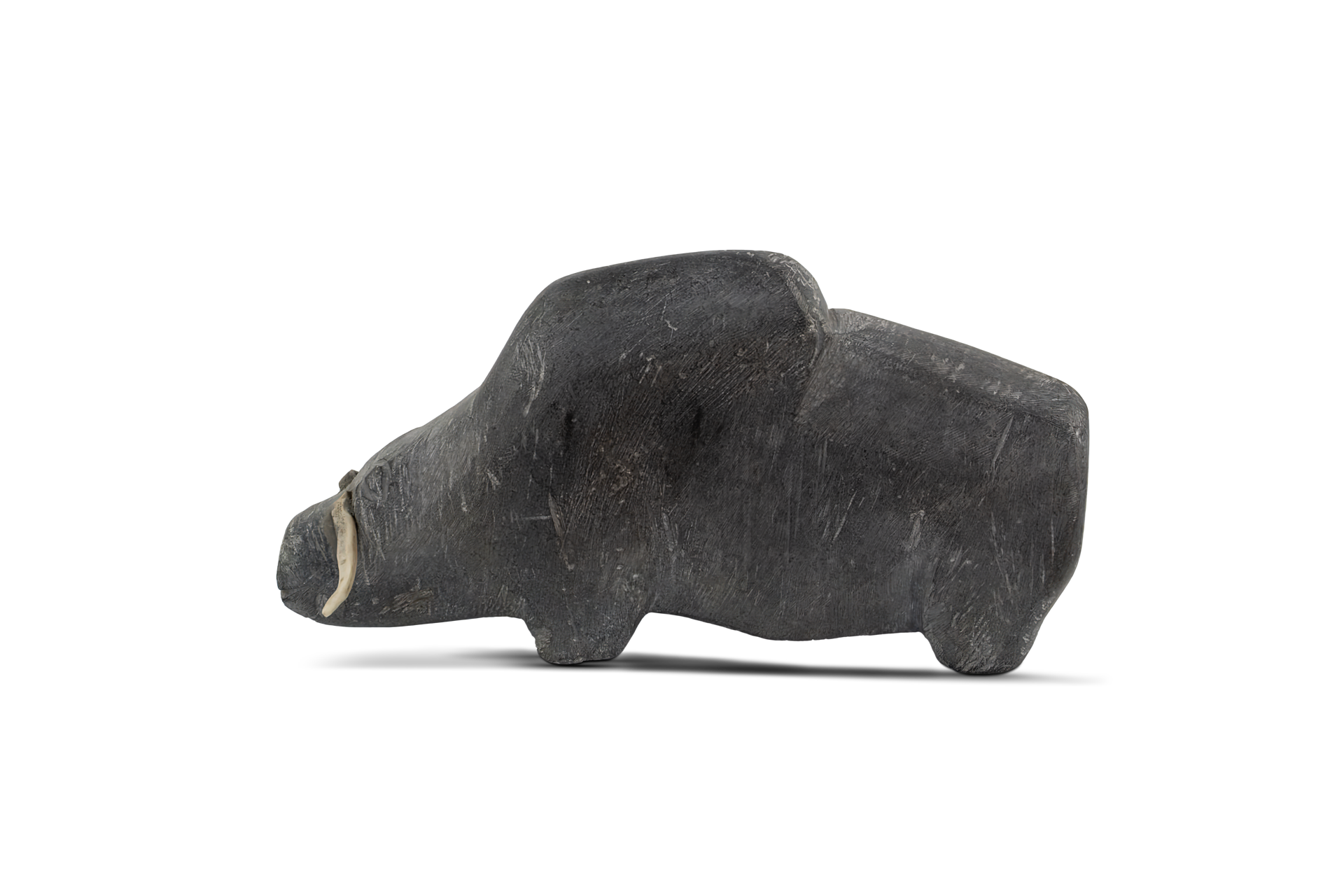 Isolated Inuit Sculpture asset 0238